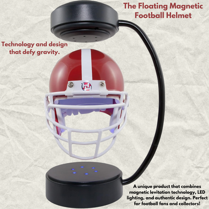 Floating Football Helmets